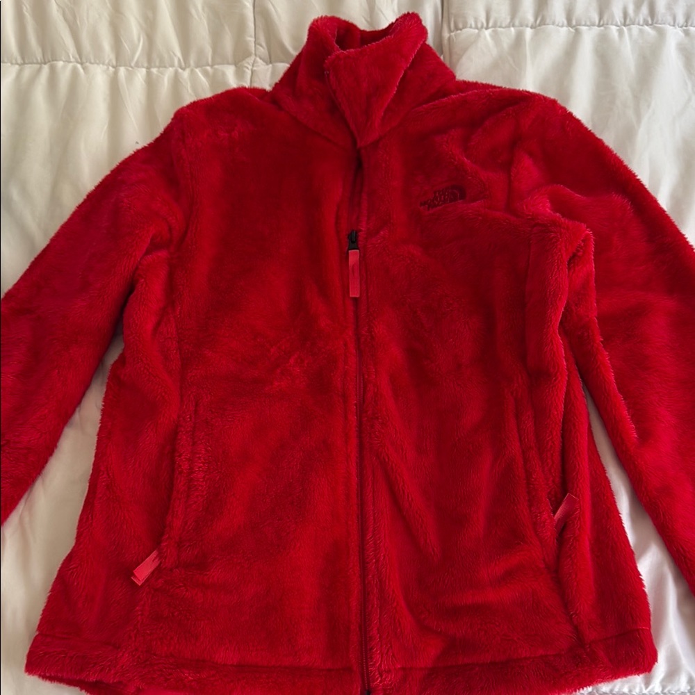 The North Face Vibrant Red Fleece Jacket